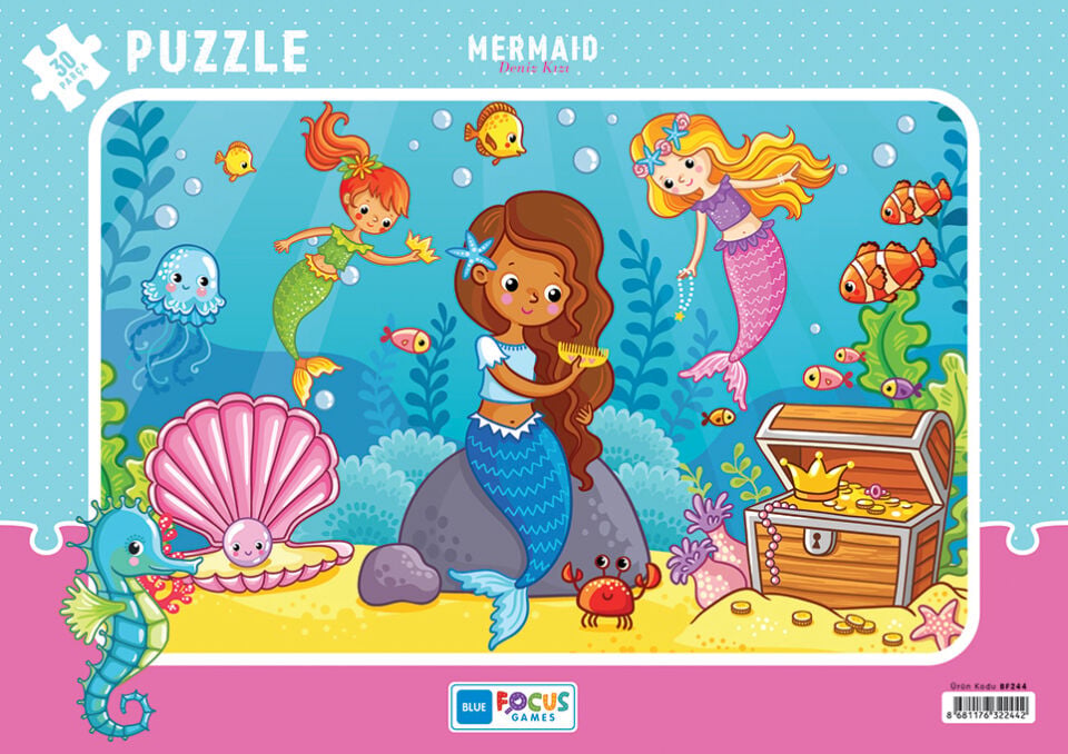 30 PARÇA - MERMAID (DENİZ KIZI)