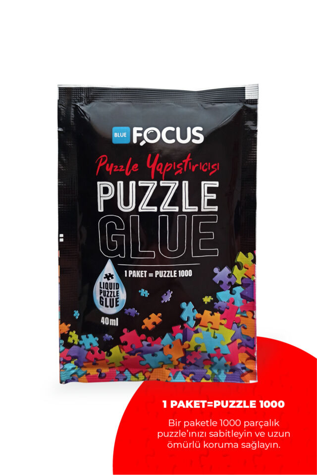 1000 PARÇA PUZZLE GÜNBATIMINA KEMERLİ GEÇİT + 230 PARÇA KULELİ ASKERİ LİSESİ + PUZZLE YAPIŞTIRICISI