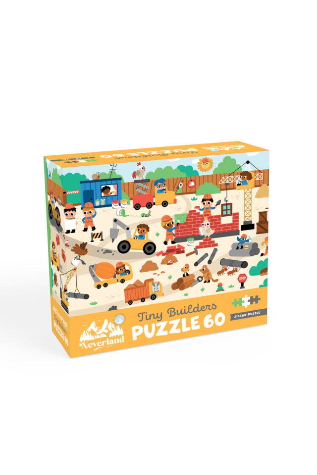 60 PARÇA - TINY BUILDERS (MİNİK İNŞAATÇILAR)