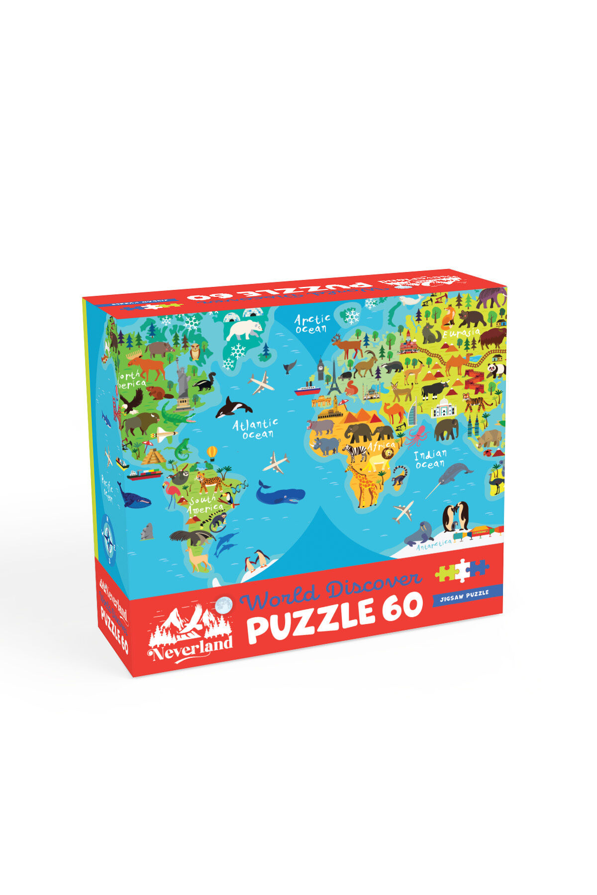 60 PARÇA WORLD DISCOVER (DÜNYAYI KEŞFET)