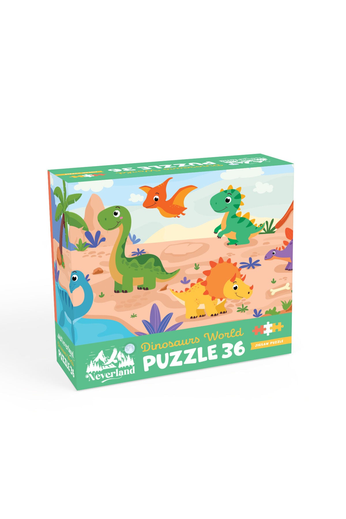 36 PARÇA - DINOSAURS WORLD (DİNOZORLARIN DÜNYASI)