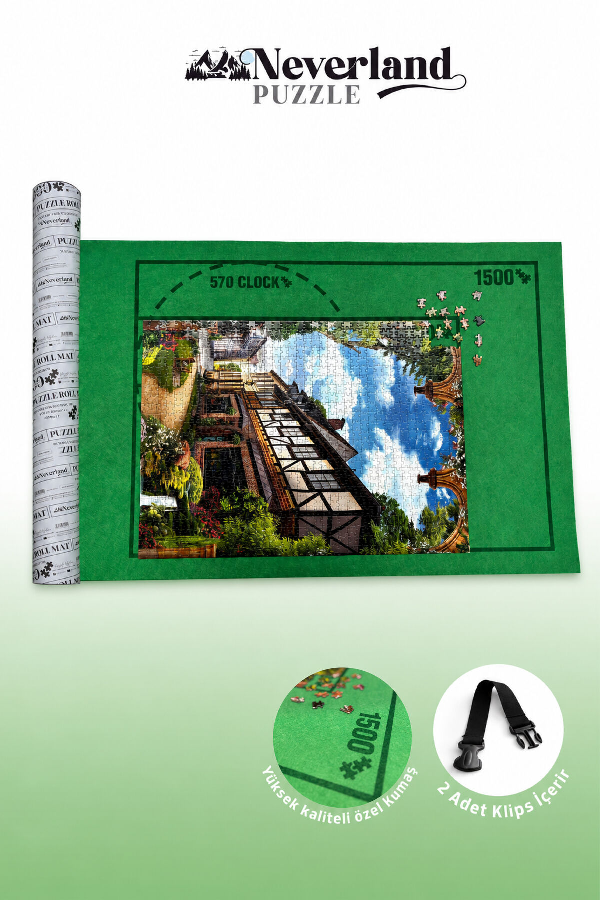 Puzzle Halısı 1500'lük - 70x110cm (Puzzle Roll Mat)